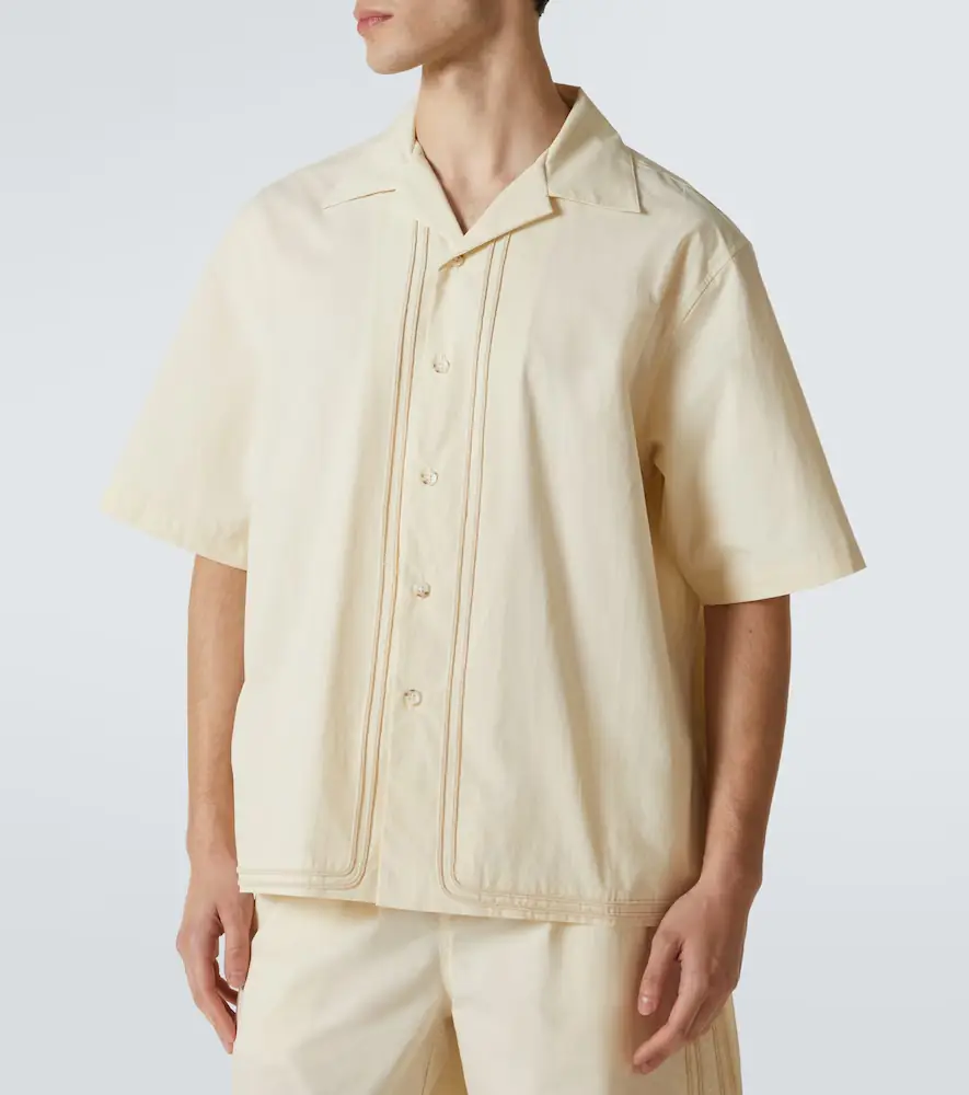 Commas Cotton bowling shirt | Thumbnail 3 Commas Cotton bowling shirt | Thumbnail 3