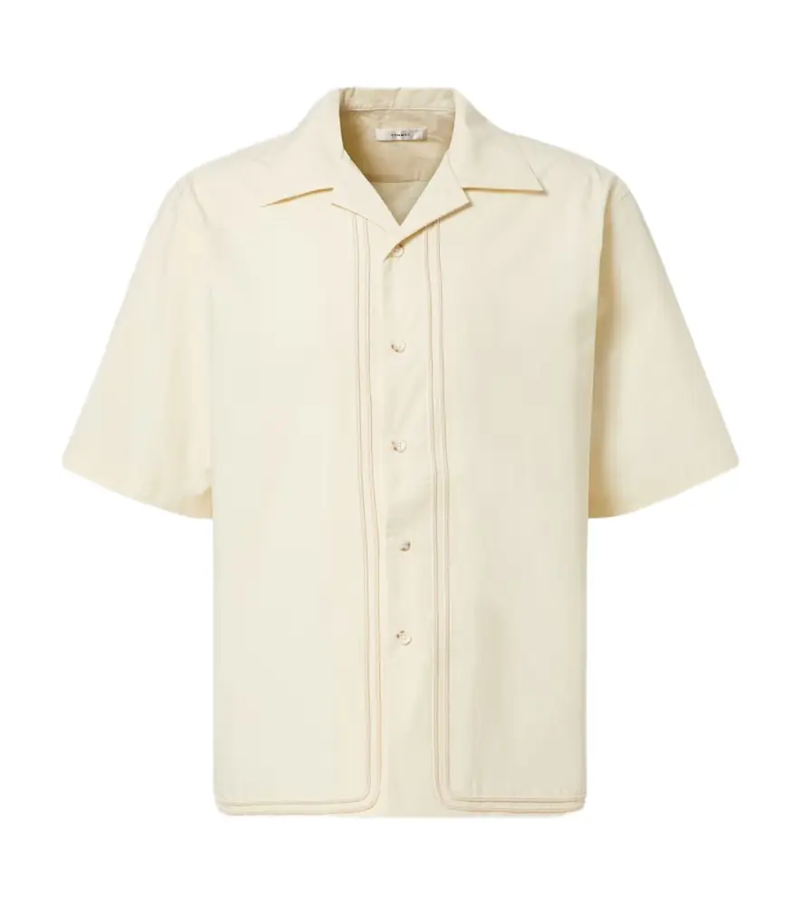 Commas Cotton bowling shirt