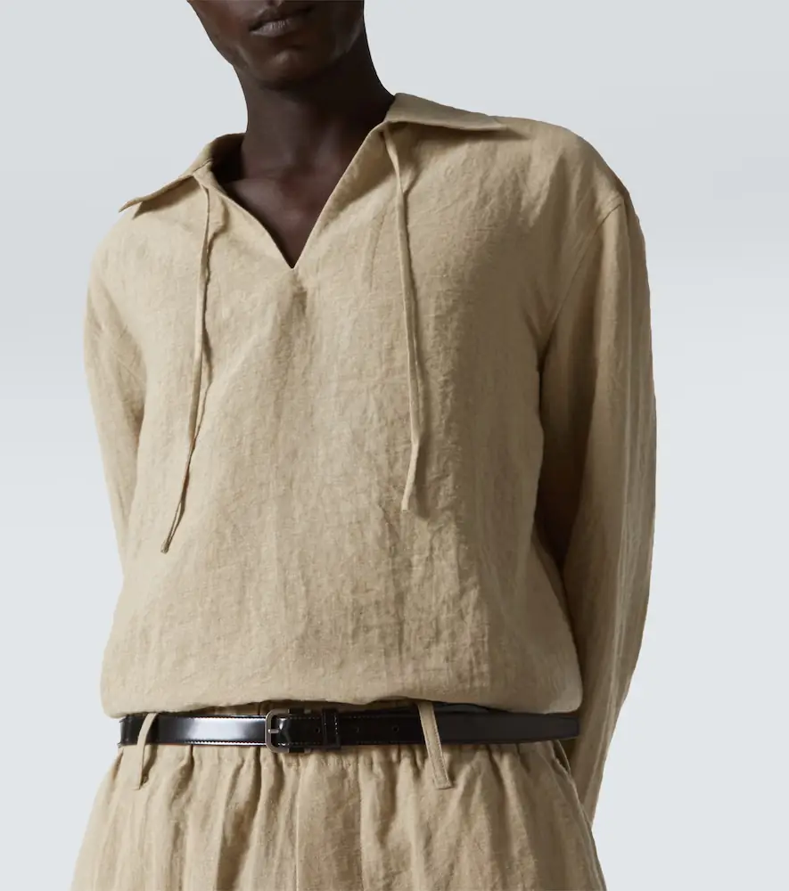 Commas Tie-neck shirt | Thumbnail 2