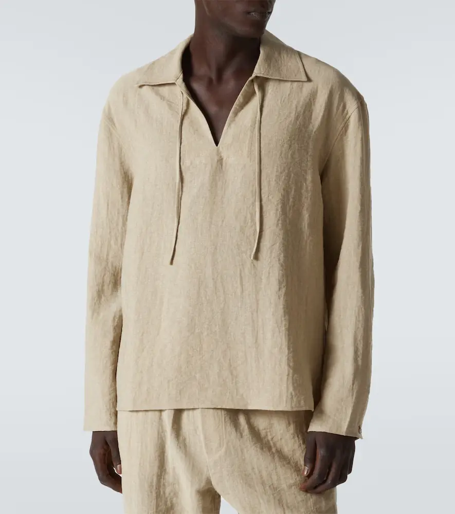 Commas Tie-neck shirt | Thumbnail 3