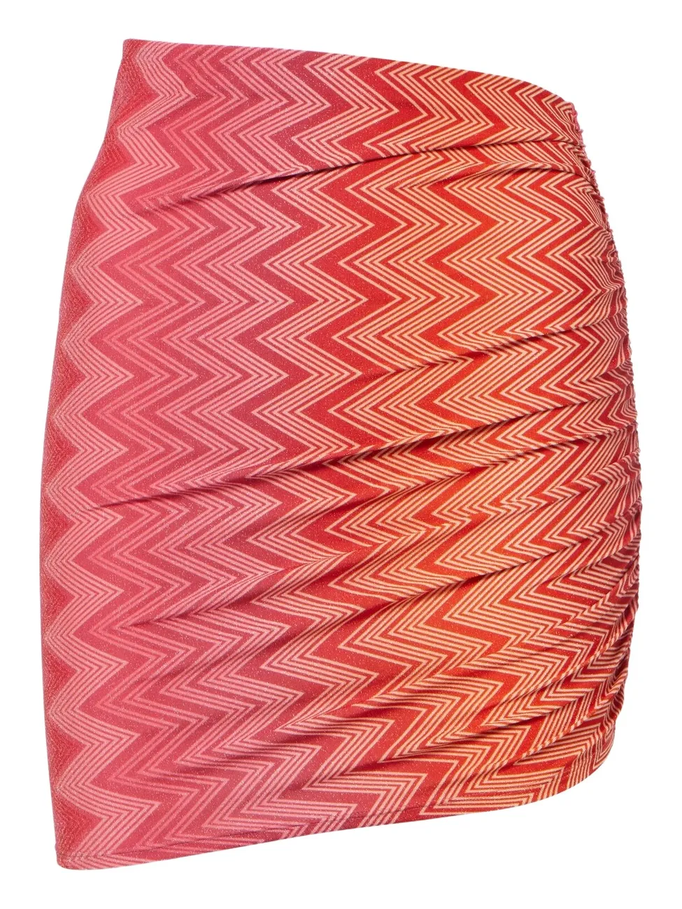 Missoni Zigzag lamé miniskirt