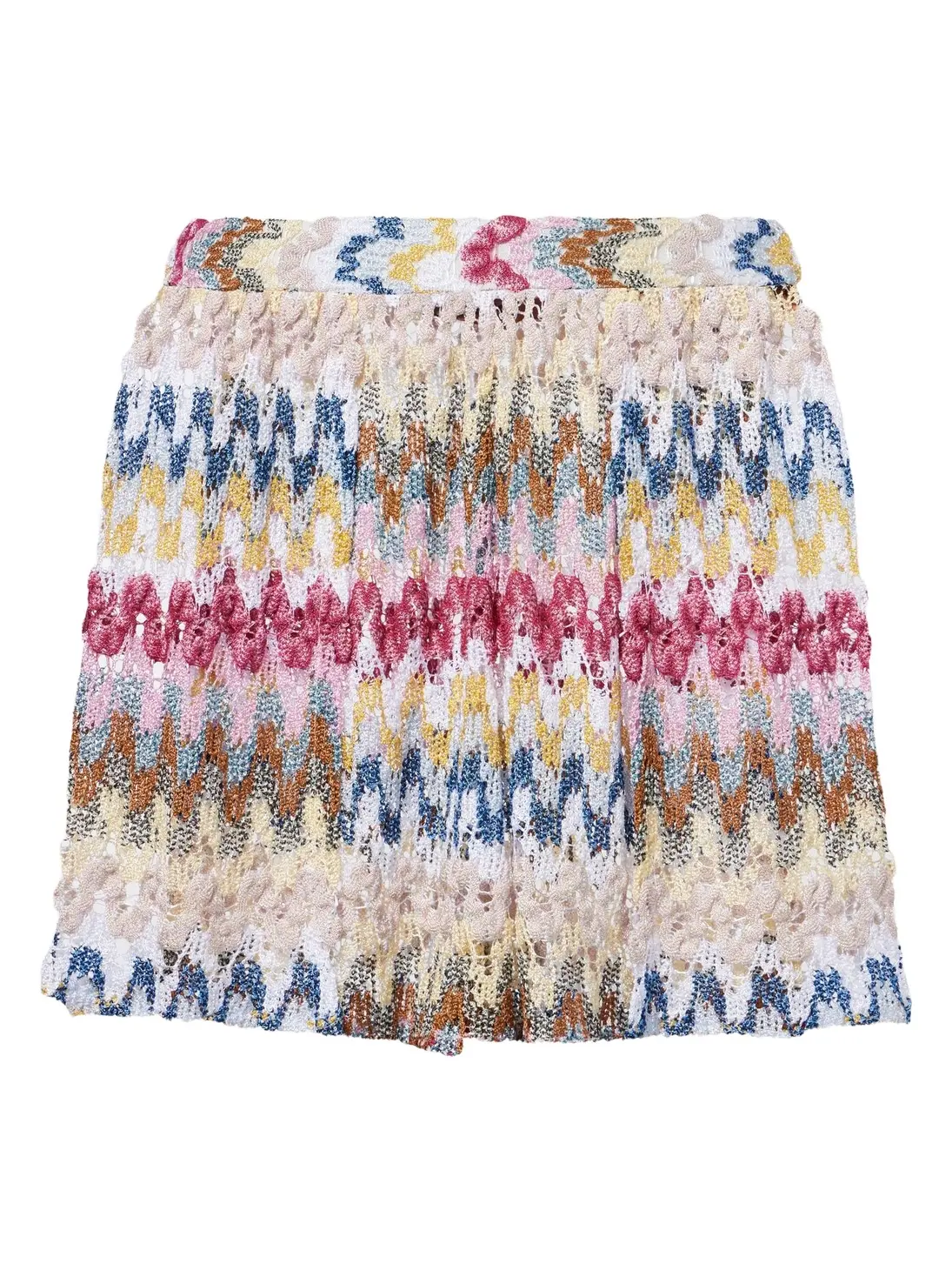 Missoni Knitted lamé shorts
