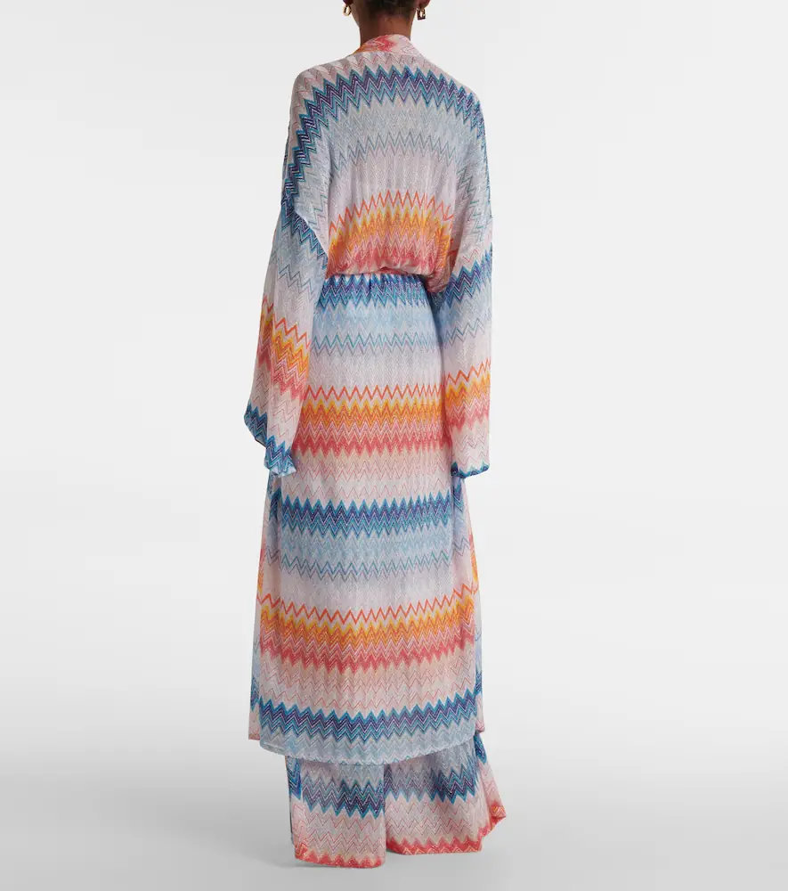 Missoni Zigzag lamé beach cover-up | Thumbnail 2 Missoni Zigzag lamé beach cover-up | Thumbnail 2