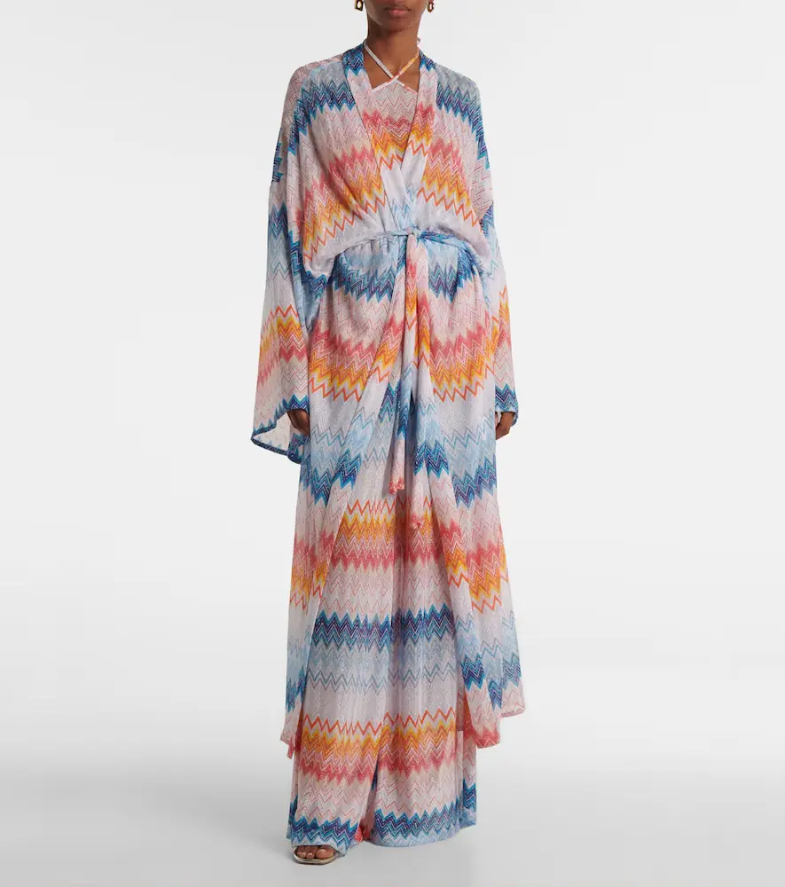 Missoni Zigzag lamé beach cover-up | Thumbnail 3 Missoni Zigzag lamé beach cover-up | Thumbnail 3