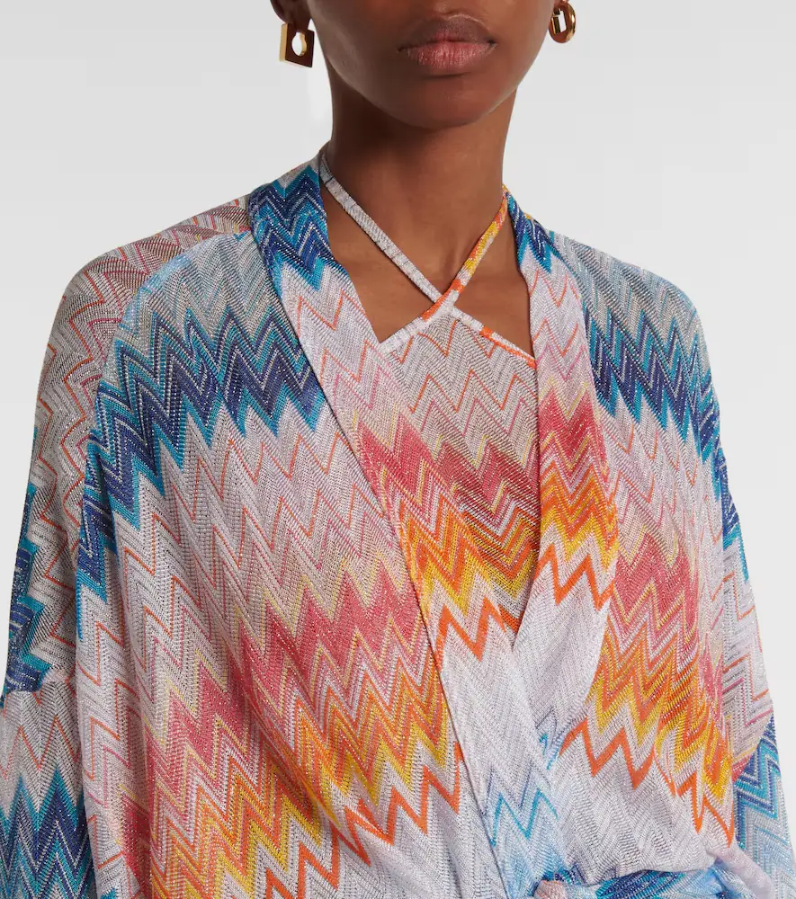 Missoni Zigzag lamé beach cover-up | Thumbnail 5 Missoni Zigzag lamé beach cover-up | Thumbnail 5