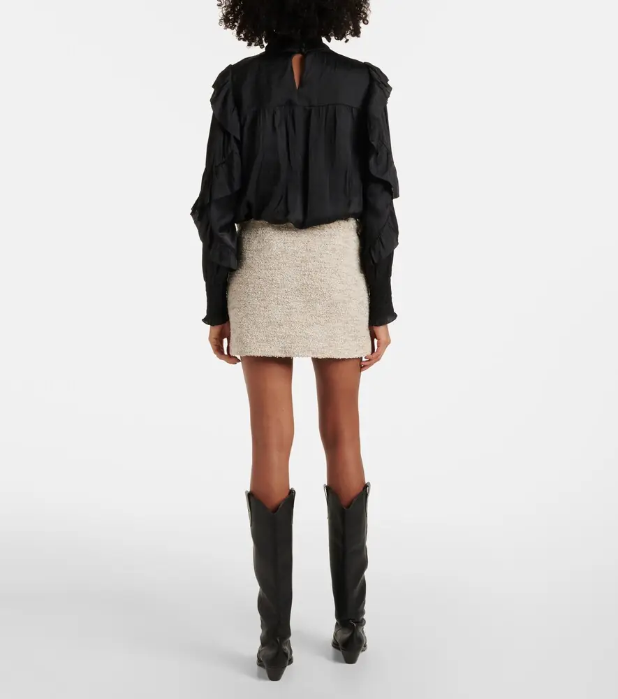 Isabel Marant Gleny tweed miniskirt | Thumbnail 3