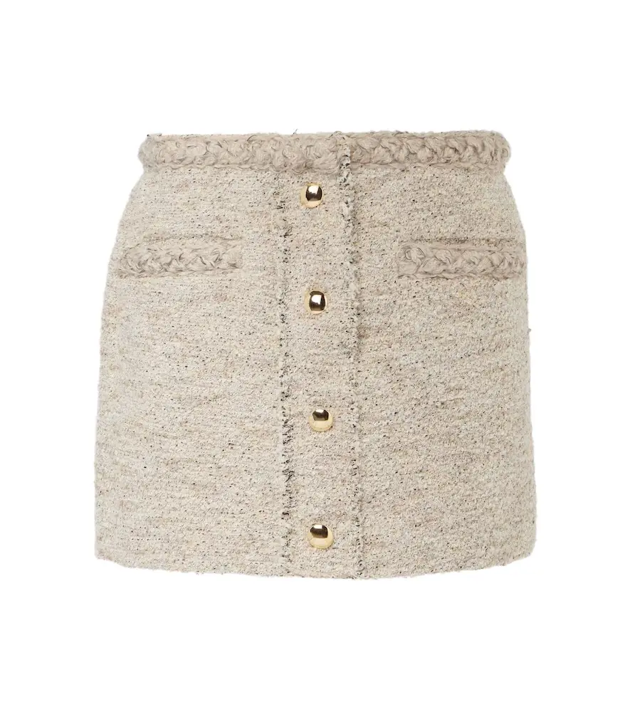 Isabel Marant Gleny tweed miniskirt