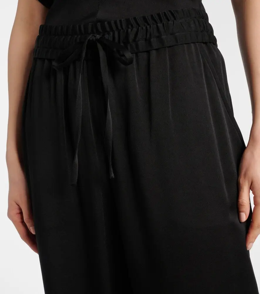 Isabel Marant Kendry satin wide-leg pants | Thumbnail 4