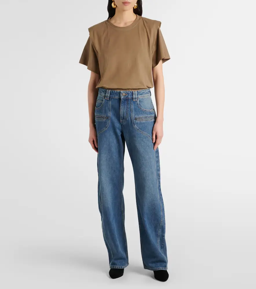 Isabel Marant Betiane wide-leg jeans | Thumbnail 7