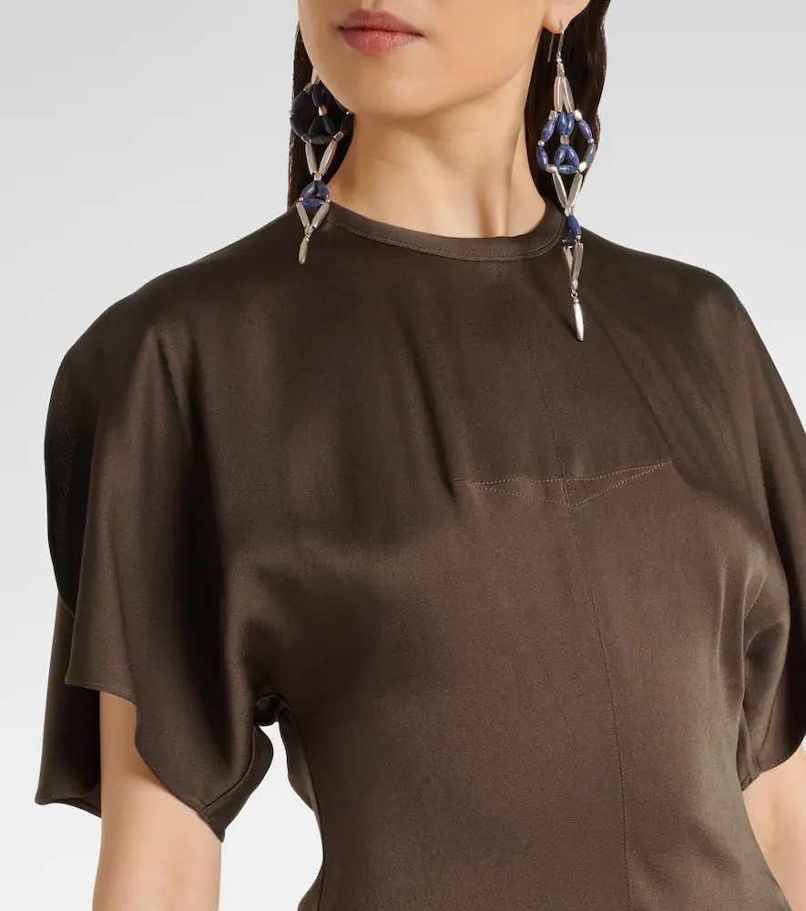 Isabel Marant Karlita satin top | Thumbnail 5 Isabel Marant Karlita satin top | Thumbnail 5
