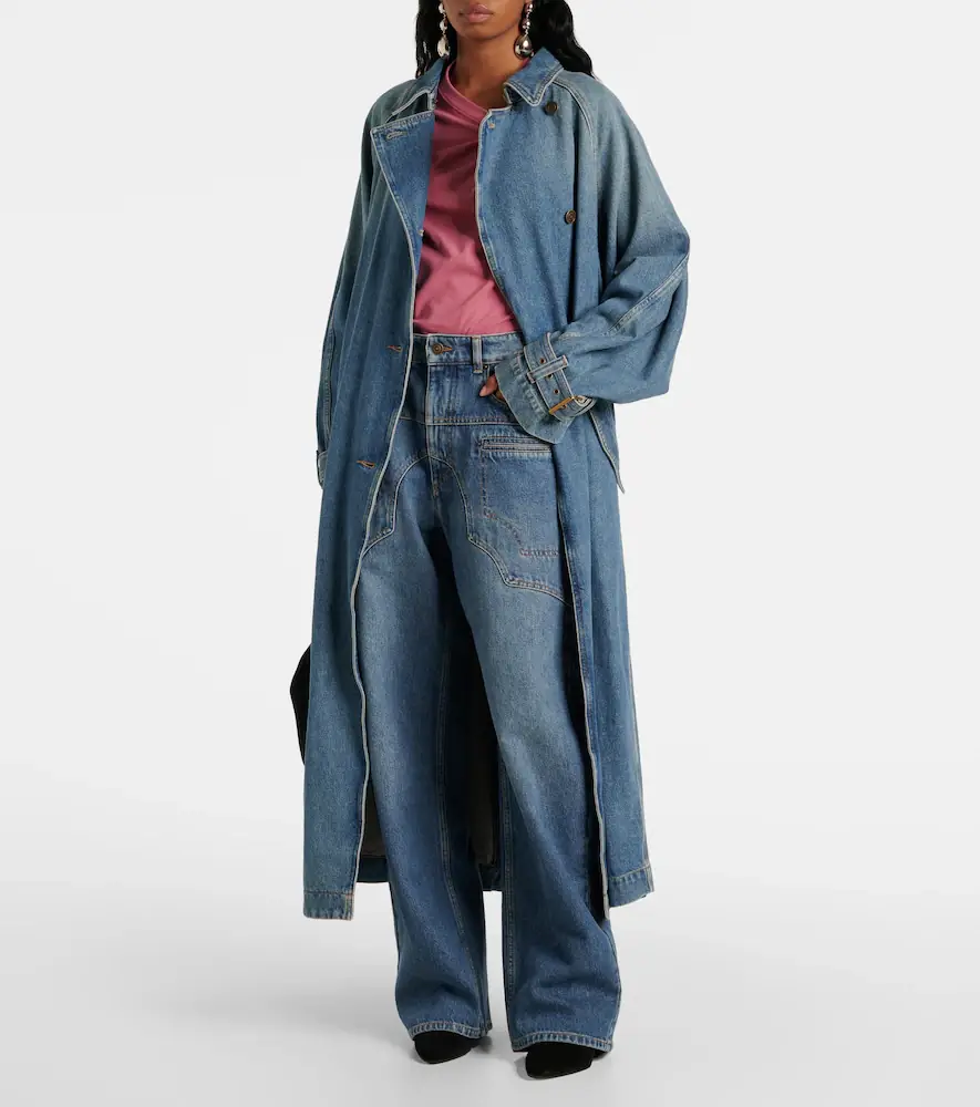 Isabel Marant Brekka denim coat | Thumbnail 2