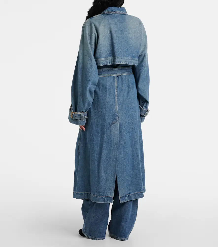 Isabel Marant Brekka denim coat | Thumbnail 4
