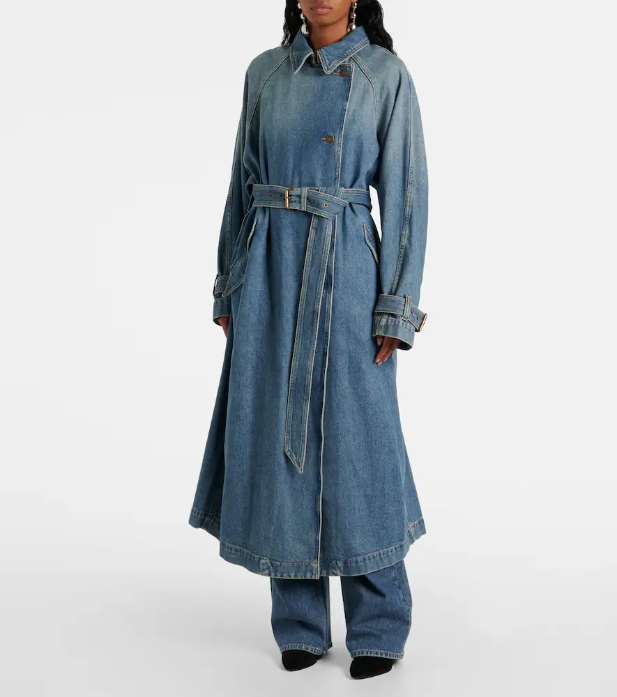Isabel Marant Brekka denim coat | Thumbnail 5