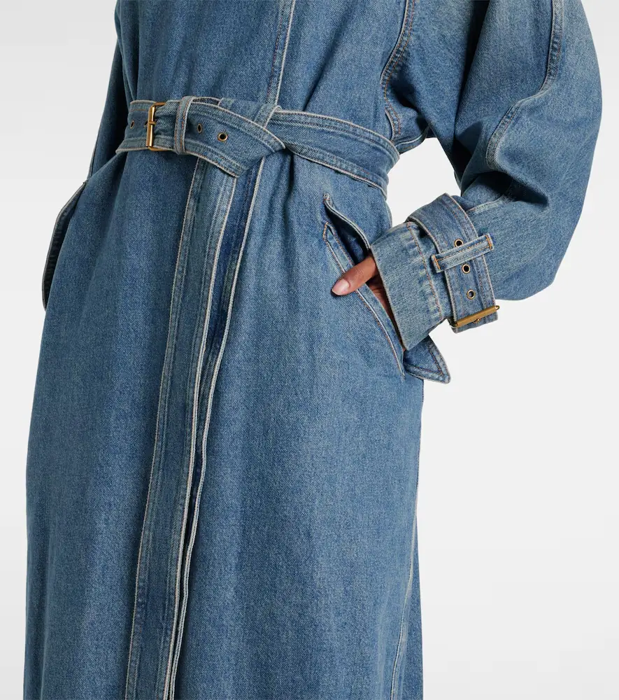 Isabel Marant Brekka denim coat | Thumbnail 7