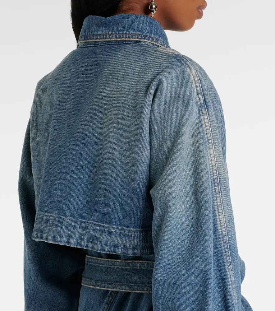 Isabel Marant Brekka denim coat | Thumbnail 8