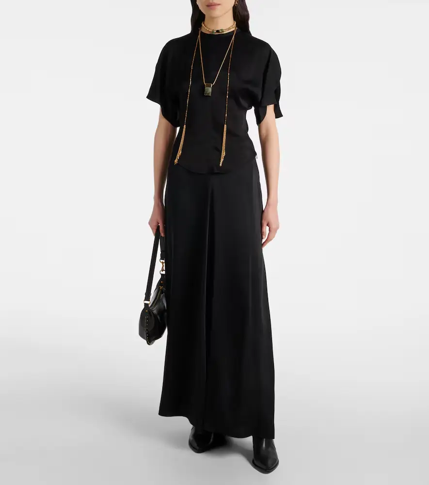 Isabel Marant Karlita satin top | Thumbnail 2