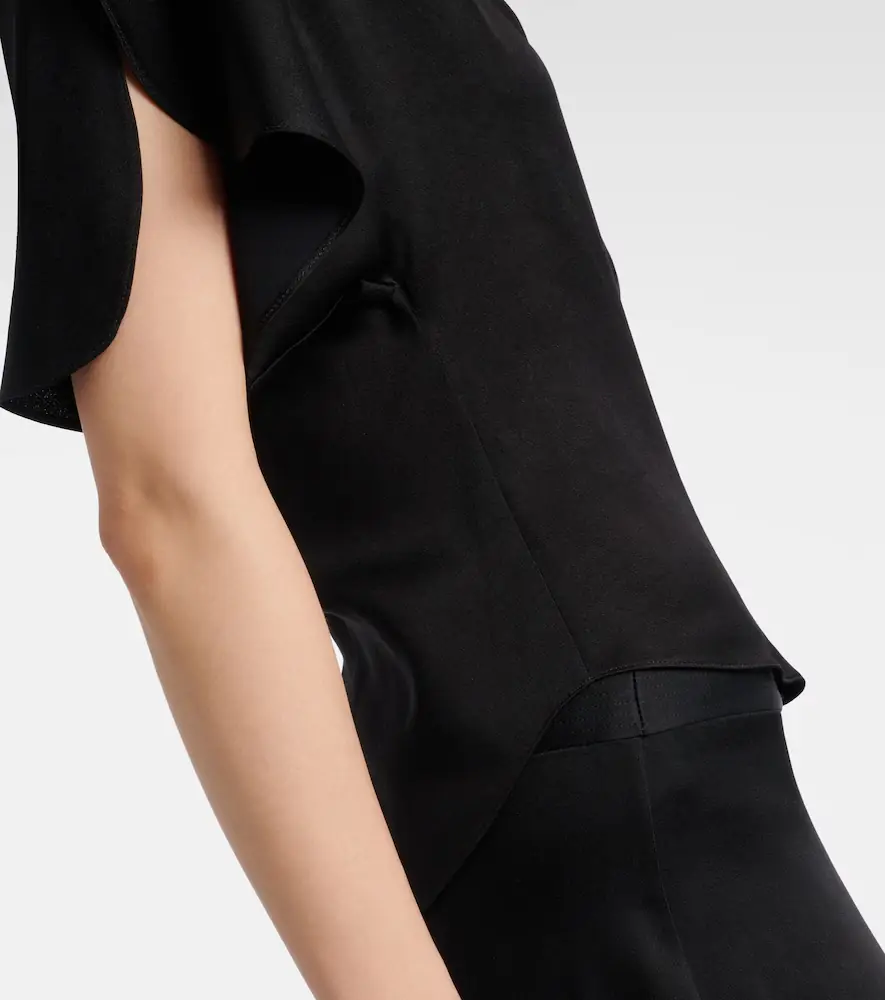 Isabel Marant Karlita satin top | Thumbnail 4