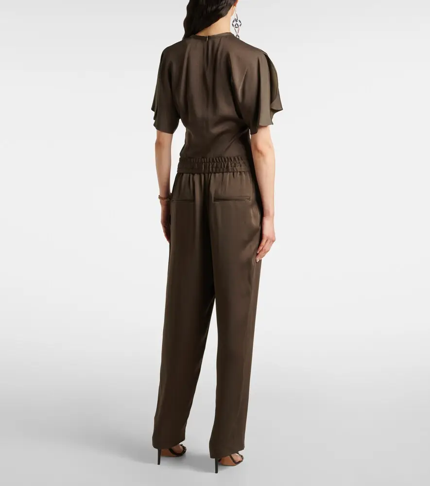 Isabel Marant Kendry satin wide-leg pants | Thumbnail 5