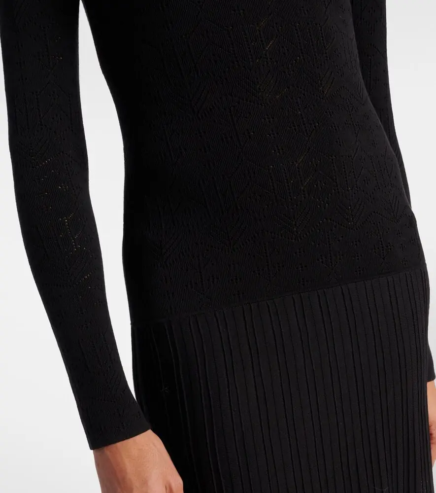 Isabel Marant Gisole pointelle turtleneck maxi dress | Thumbnail 5