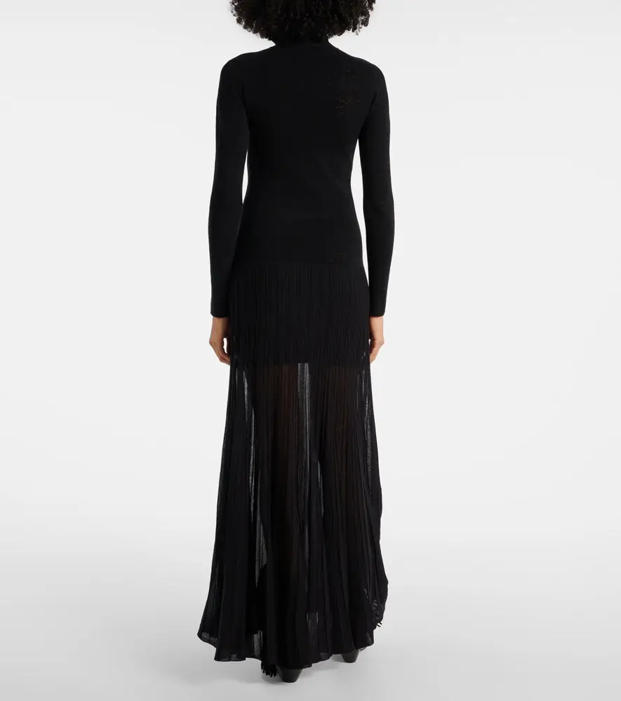Isabel Marant Gisole pointelle turtleneck maxi dress | Thumbnail 6