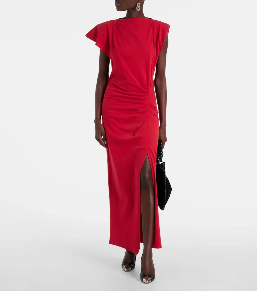 Isabel Marant Nadela cotton jersey maxi dress | Thumbnail 2
