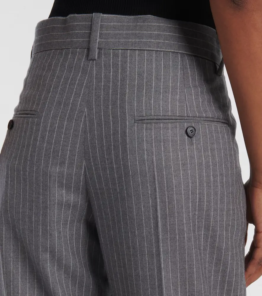 Isabel Marant Ritana pinstripe wool tapered pants | Thumbnail 3 Isabel Marant Ritana pinstripe wool tapered pants | Thumbnail 3