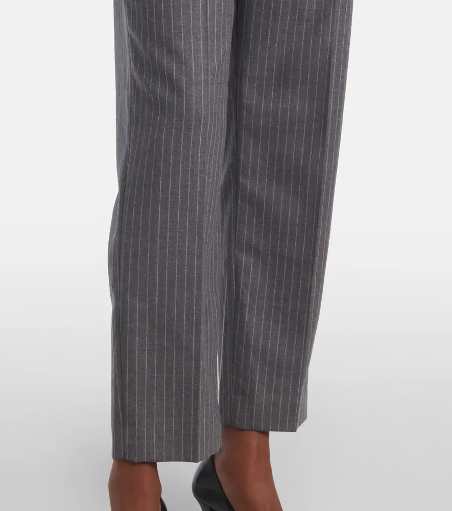 Isabel Marant Ritana pinstripe wool tapered pants | Thumbnail 4 Isabel Marant Ritana pinstripe wool tapered pants | Thumbnail 4