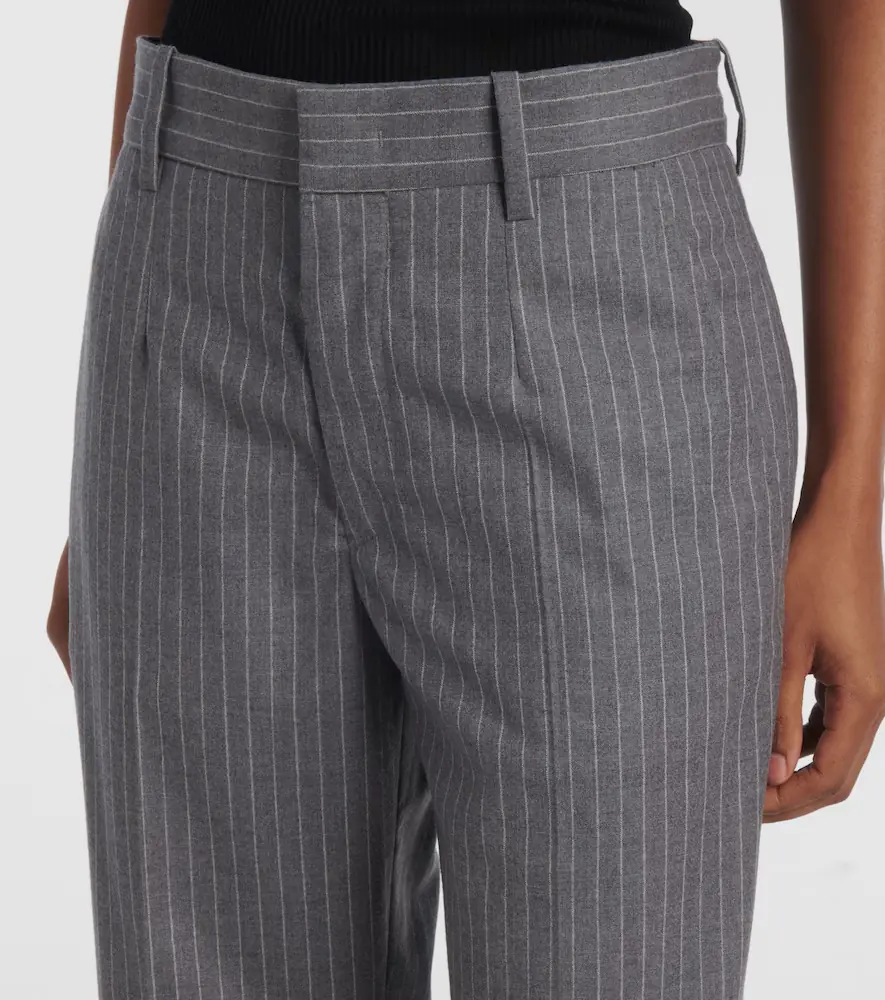 Isabel Marant Ritana pinstripe wool tapered pants | Thumbnail 6 Isabel Marant Ritana pinstripe wool tapered pants | Thumbnail 6