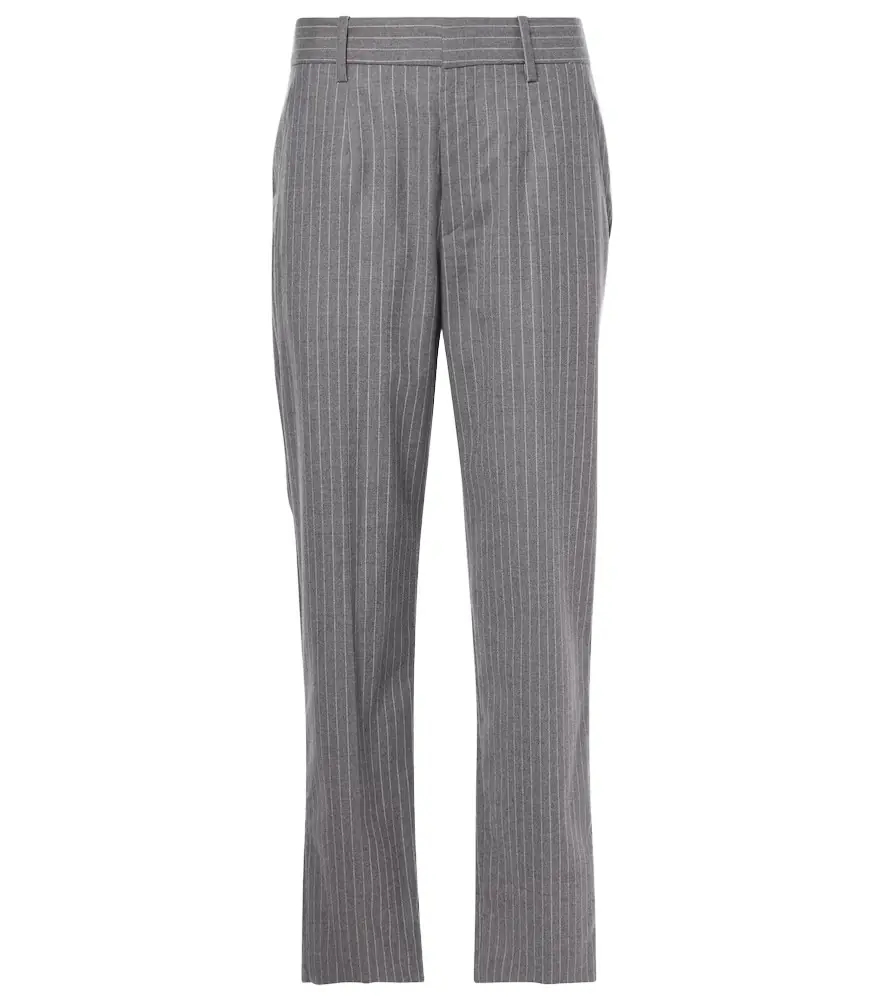 Isabel Marant Ritana pinstripe wool tapered pants
