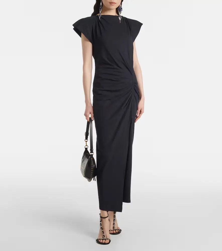 Isabel Marant Nadela cotton jersey maxi dress | Thumbnail 2 Isabel Marant Nadela cotton jersey maxi dress | Thumbnail 2
