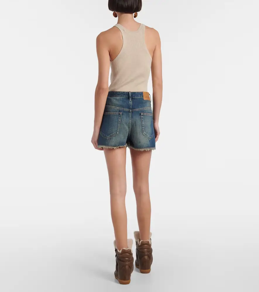 Isabel Marant Lesia denim shorts | Thumbnail 2 Isabel Marant Lesia denim shorts | Thumbnail 2