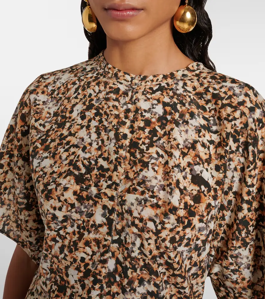 Isabel Marant Karlita printed silk-blend blouse | Thumbnail 5 Isabel Marant Karlita printed silk-blend blouse | Thumbnail 5