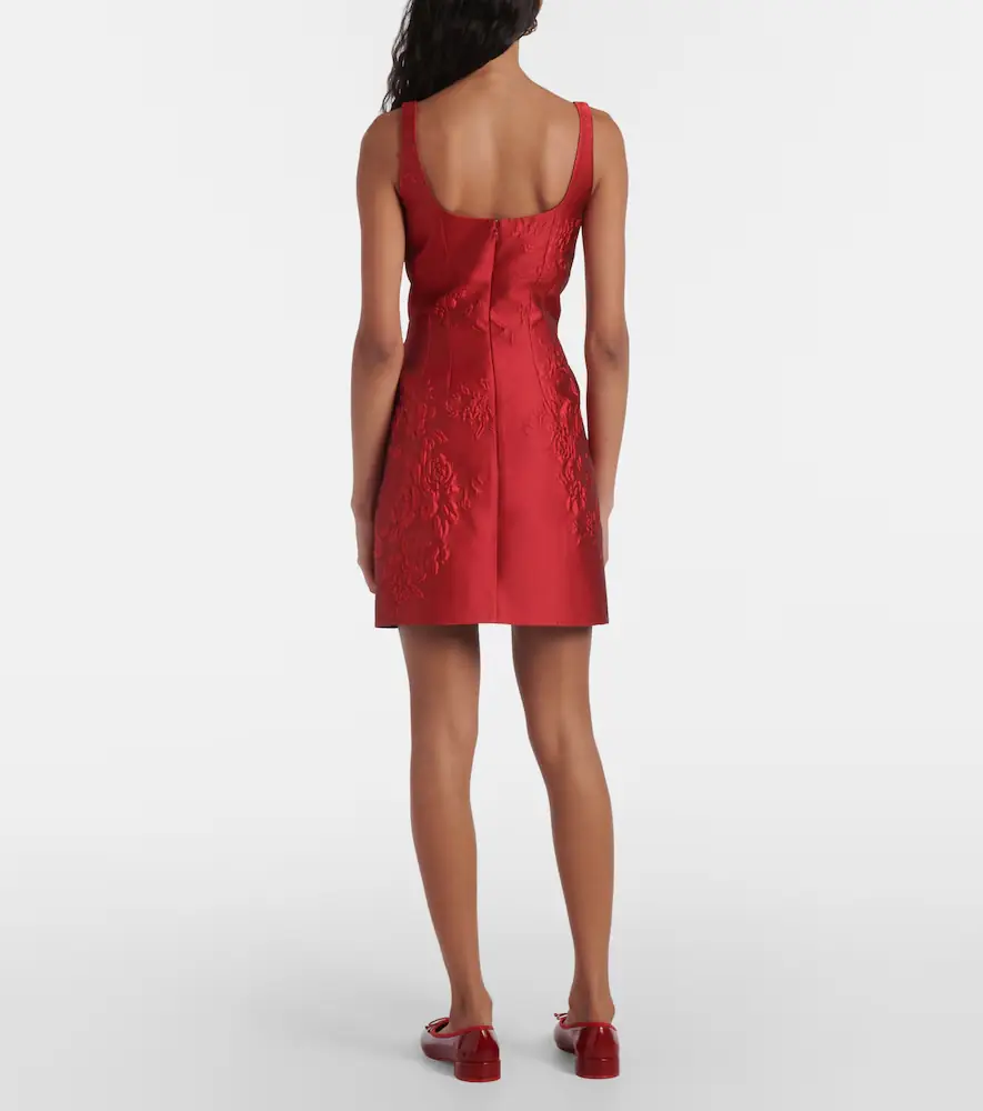 Emilia Wickstead Einna jacquard minidress | Thumbnail 2 Emilia Wickstead Einna jacquard minidress | Thumbnail 2