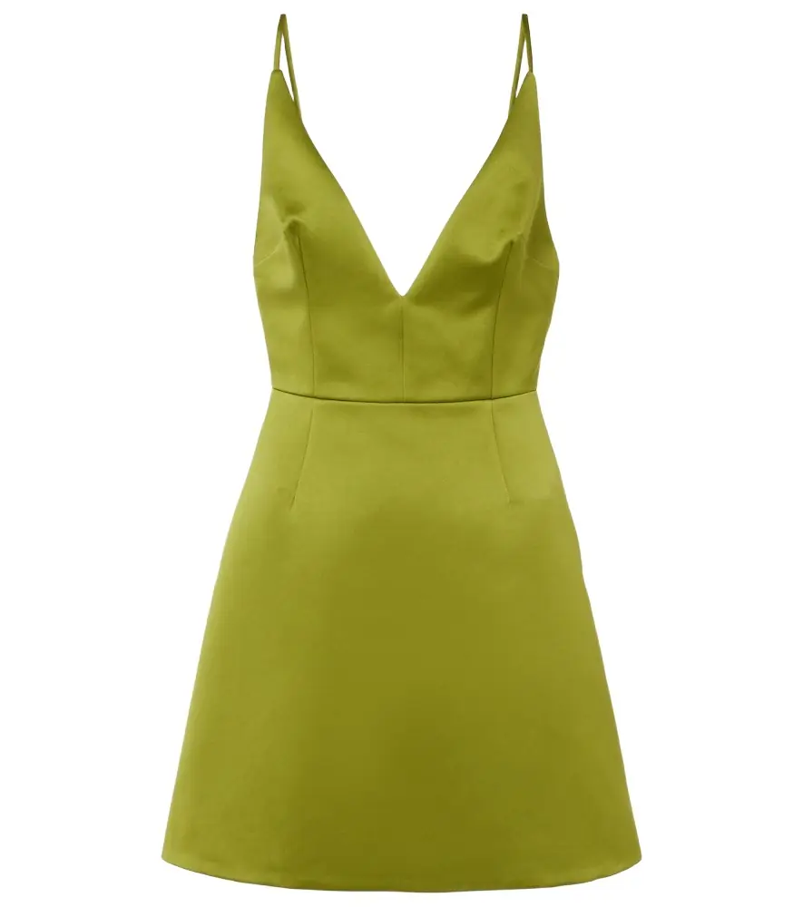 Emilia Wickstead Vero satin minidress | Image 1 Emilia Wickstead Vero satin minidress | Image 1