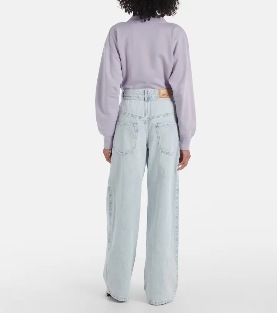 Marant Étoile Rachelle mid-rise wide-leg jeans | Thumbnail 6
