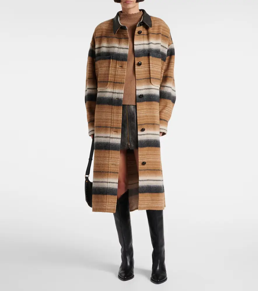 Marant Étoile Djilaga wool-blend coat | Thumbnail 4 Marant Étoile Djilaga wool-blend coat | Thumbnail 4
