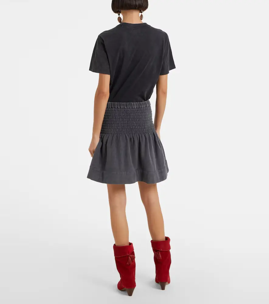 Marant Étoile Pacifica high-rise cotton miniskirt | Thumbnail 3 Marant Étoile Pacifica high-rise cotton miniskirt | Thumbnail 3