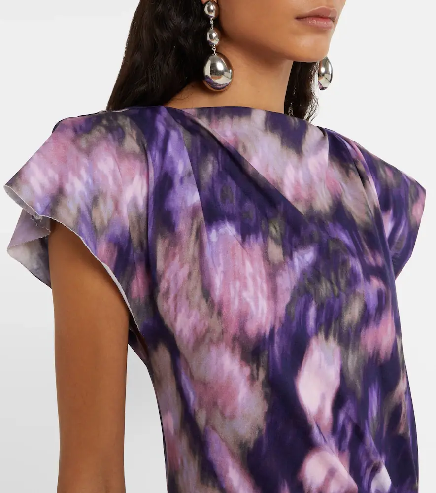 Marant Étoile Nadela printed cotton jersey maxi dress | Thumbnail 3