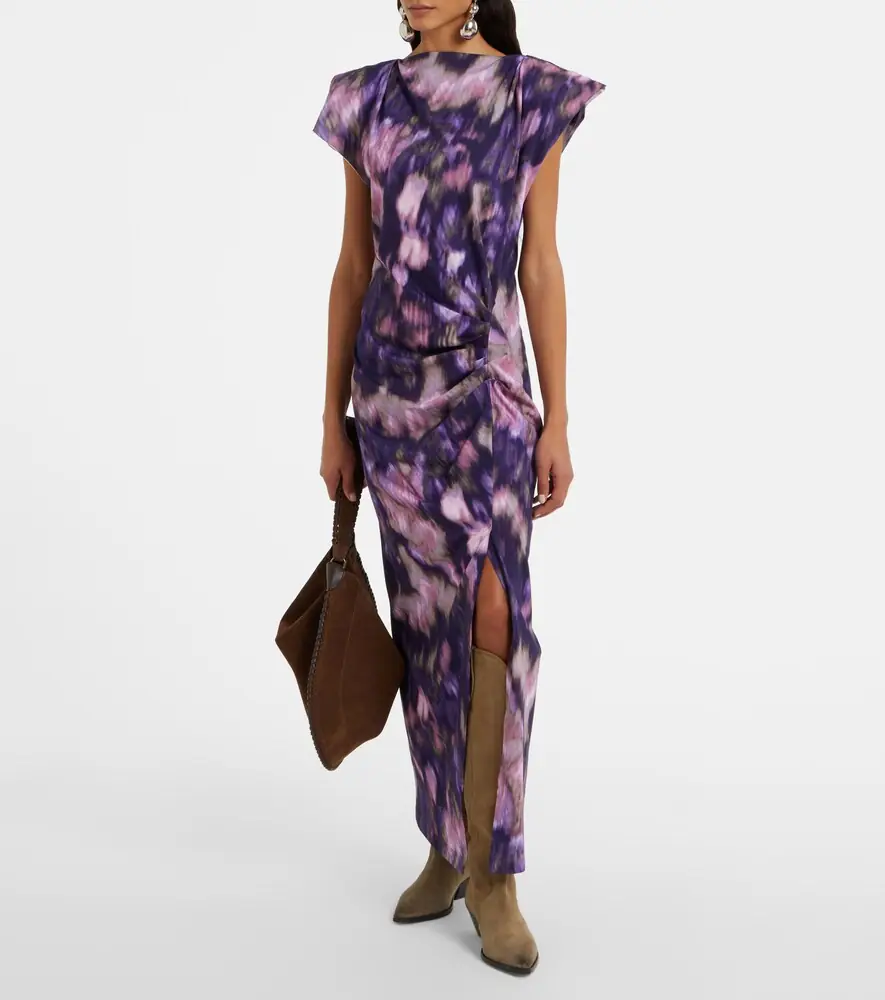 Marant Étoile Nadela printed cotton jersey maxi dress | Thumbnail 5