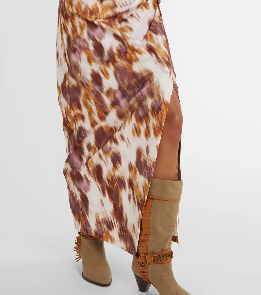 Marant Étoile Nadela printed cotton jersey maxi dress | Thumbnail 4