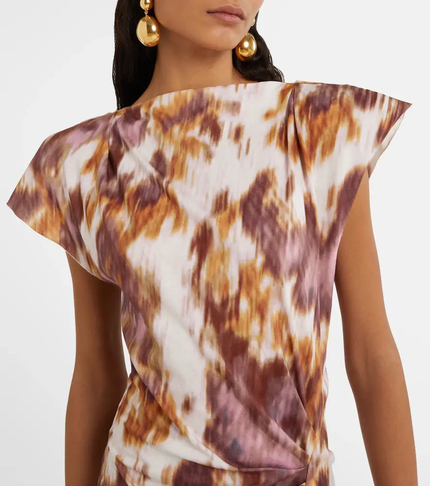 Marant Étoile Nadela printed cotton jersey maxi dress | Thumbnail 5
