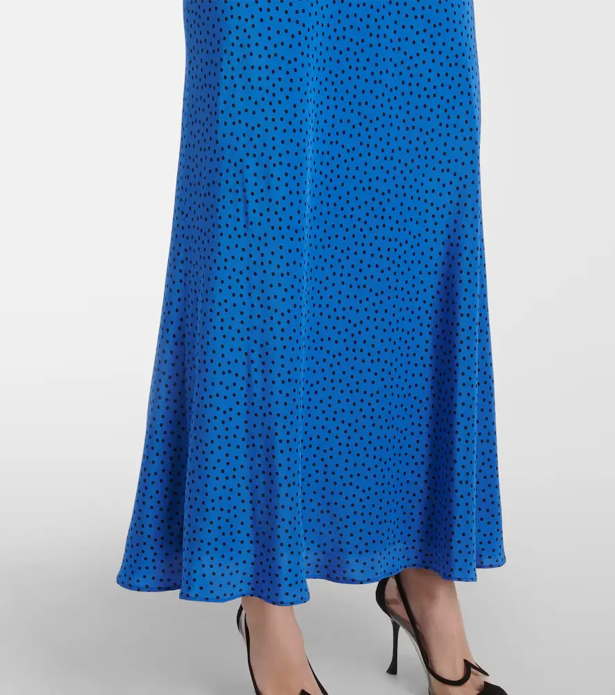 Alessandra Rich Polka-dot silk maxi dress | Thumbnail 6 Alessandra Rich Polka-dot silk maxi dress | Thumbnail 6