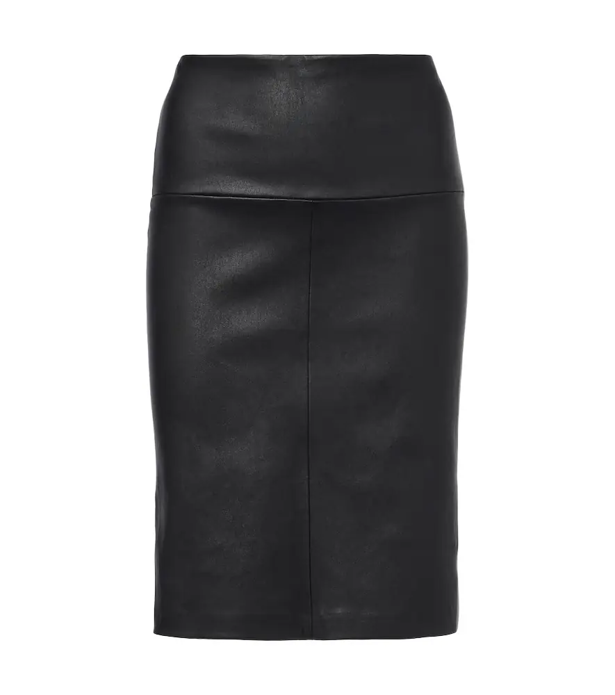 STOULS Gin leather midi skirt | Image 1 STOULS Gin leather midi skirt | Image 1
