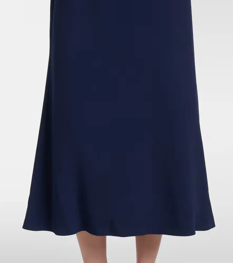 Alessandra Rich Envers bow-detail satin midi dress | Thumbnail 3 Alessandra Rich Envers bow-detail satin midi dress | Thumbnail 3