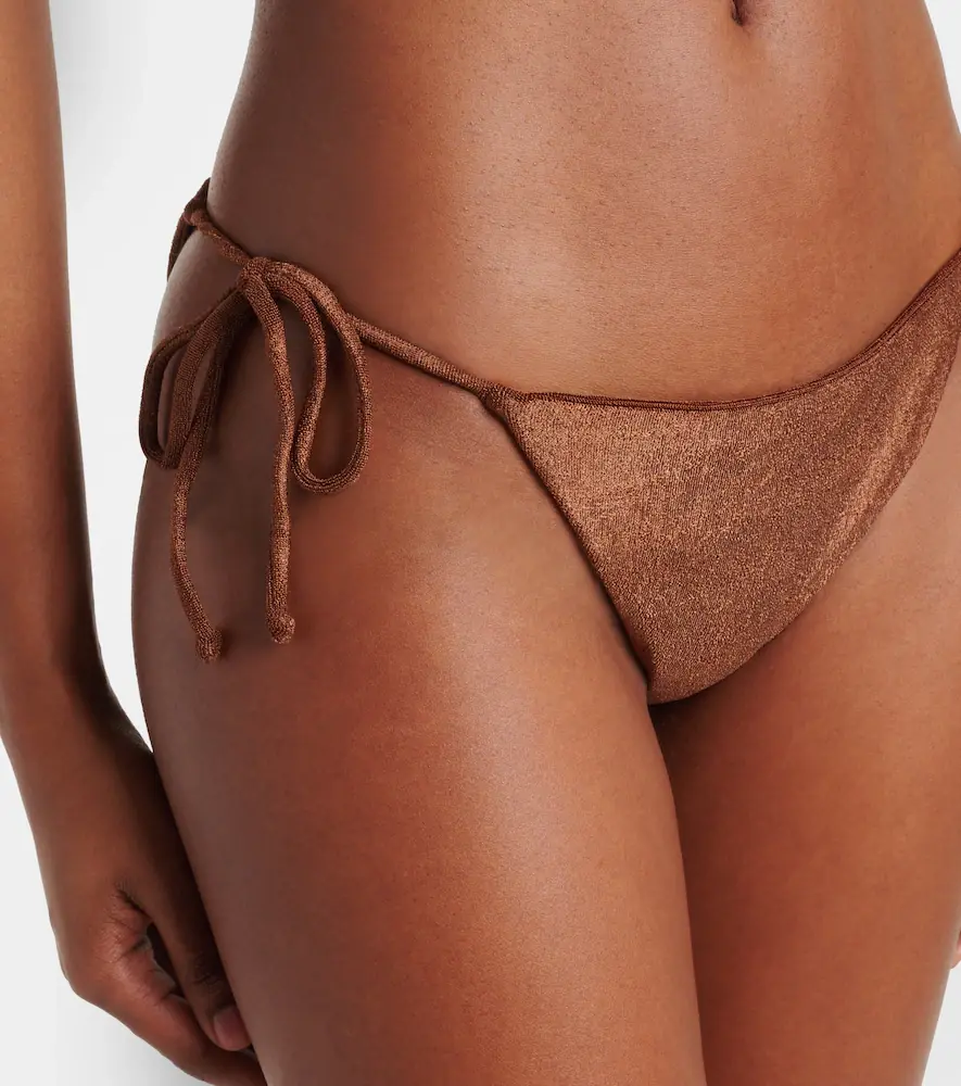 JADE SWIM Ties terry bikini bottoms | Thumbnail 3