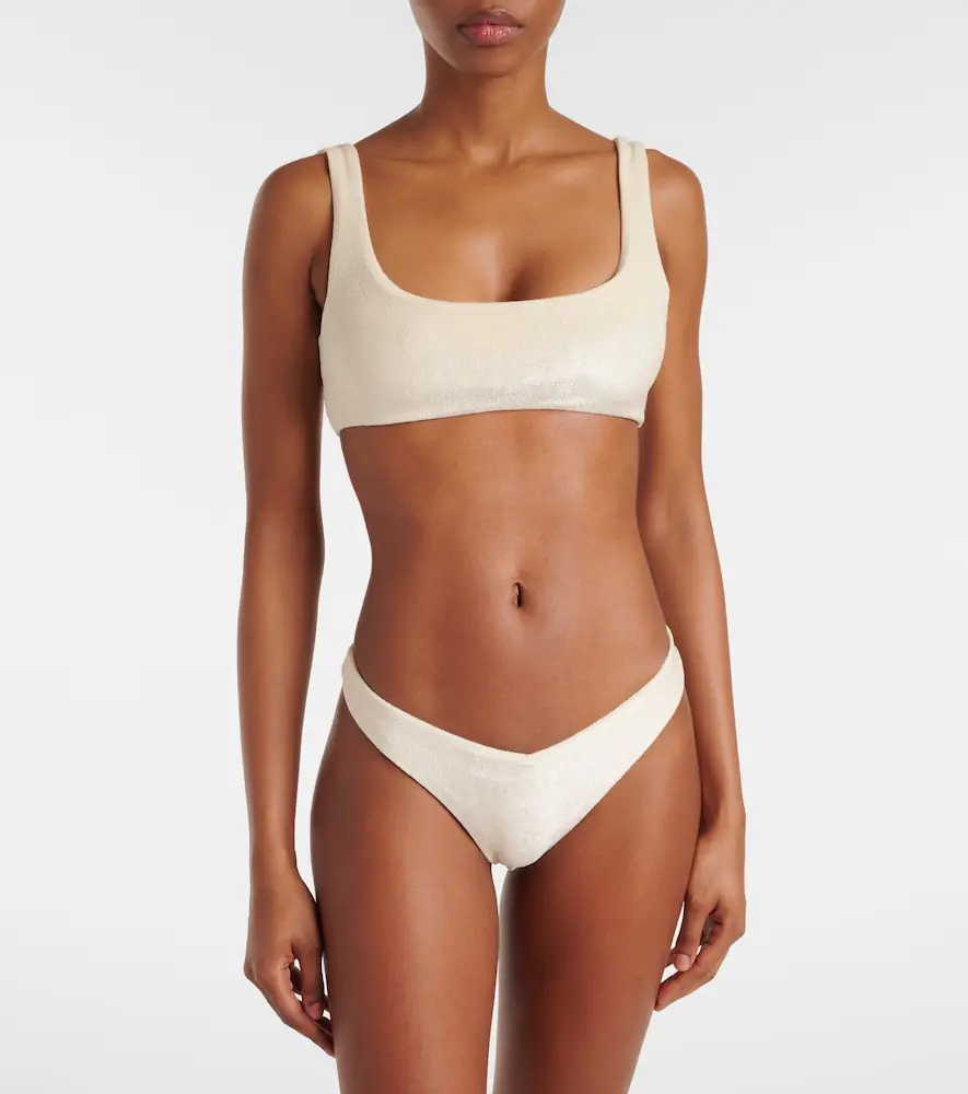 JADE SWIM Vera terry bikini bottoms | Thumbnail 3