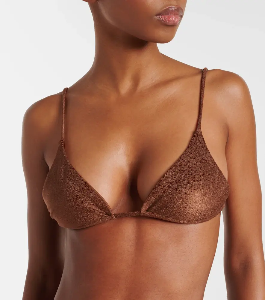 JADE SWIM Via terry bikini top | Thumbnail 2