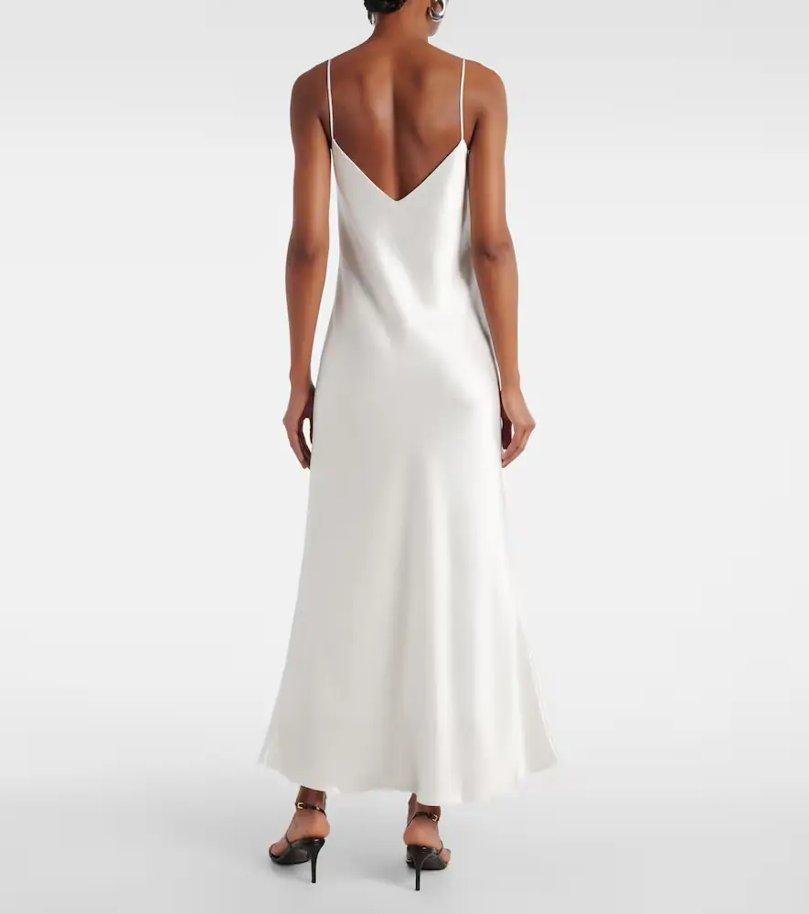 Galvan Satin slip dress | Thumbnail 2