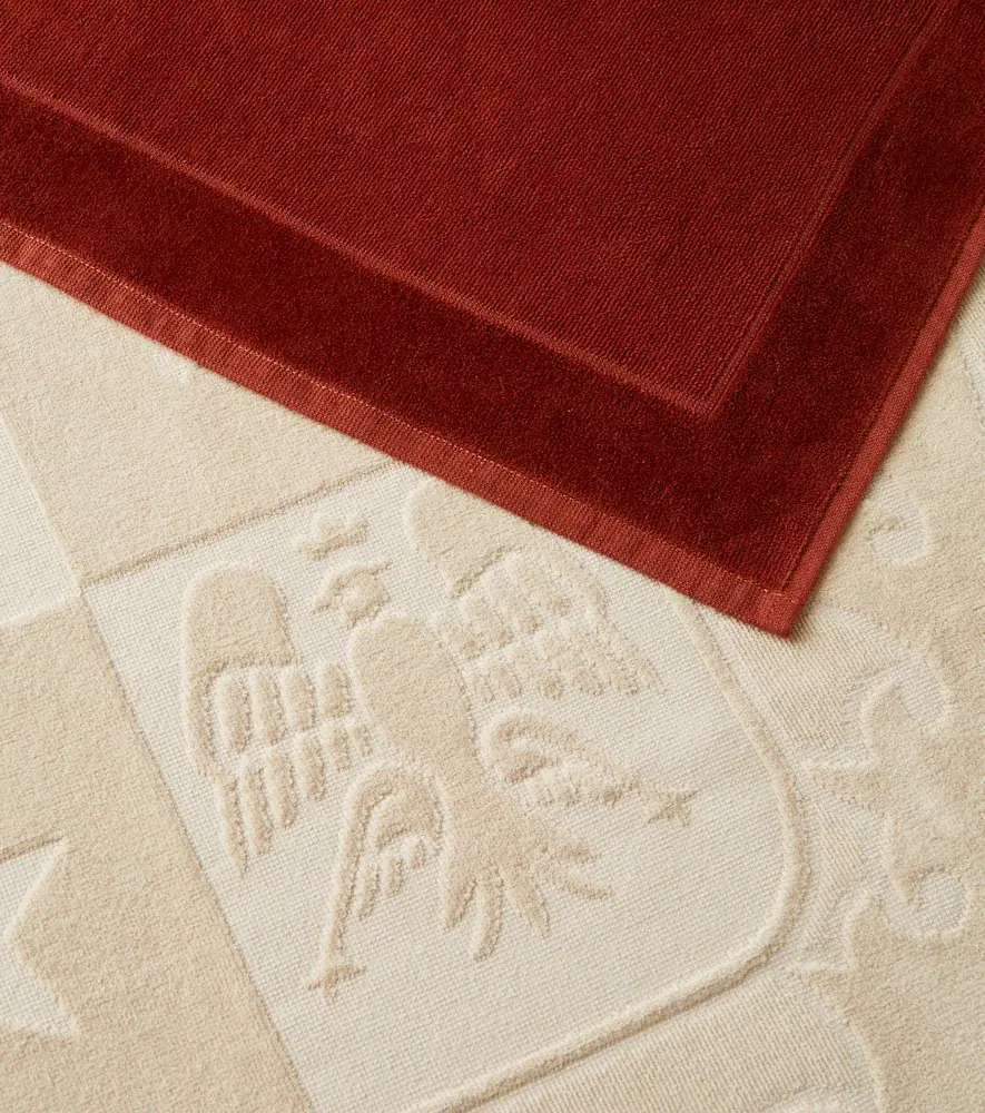 Loro Piana Crest cotton beach towel | Thumbnail 5
