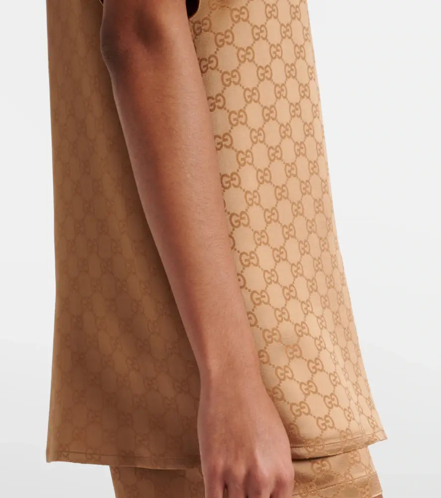 Gucci GG satin blouse | Thumbnail 3